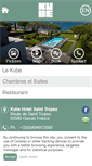 Mobile Screenshot of kubehotel-saint-tropez.com