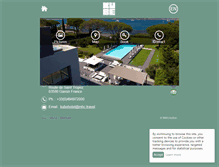 Tablet Screenshot of kubehotel-saint-tropez.com